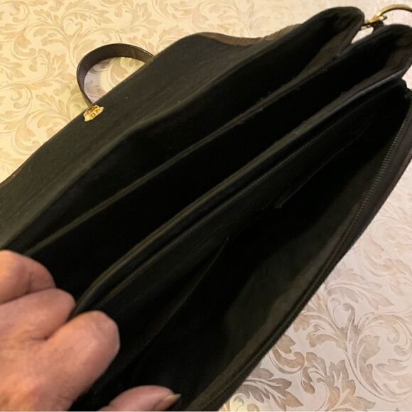 Mondani NY Crossbody Handbag Satchel Vegan Leather Removable Strap Top Strap - Picture 9 of 11